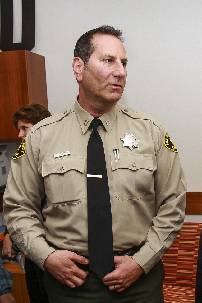 In this April 13, 2016 image, Former San Diego County Sheriff's Capt. Marco Garmo is seen in San Diego. [Photo: Hayne Palmour IV/The San Diego Union-Tribune via AP]