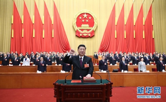 历史时刻——中国国家主席宪法宣誓纪实