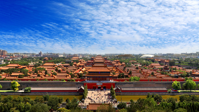 Zakázané město, centrum starého města Pekingu