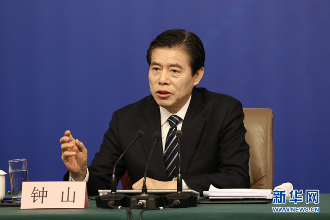 Ministro de Comercio reitera que China no desea guerra comercial con EE.UU.