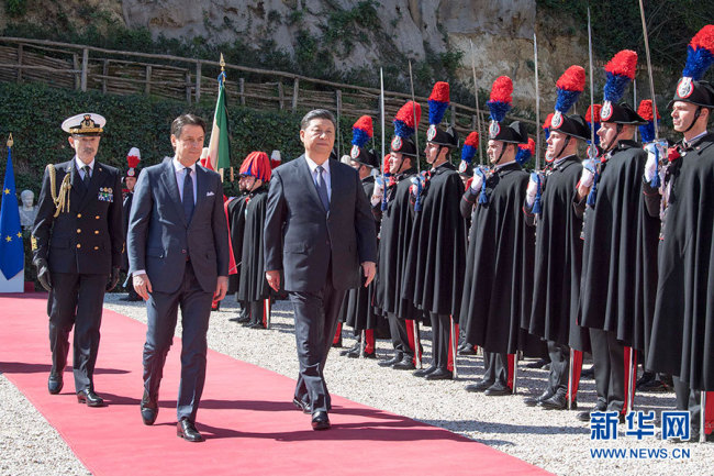 Xi y Conte sostienen conversaciones sobre elevar lazos China-Italia a nueva era