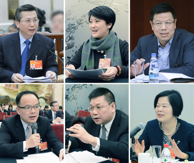 Representantes de provincia Zhejiang presentan sus opiniones