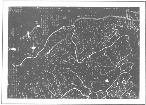 El Mapa Huayi grabado en piedra
