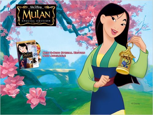El cartoon de MULAN de Disney hace famoso en el mundo el antiguo poema chino, Canto a Mulan.
