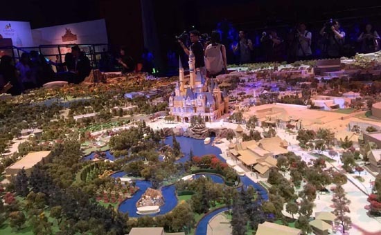 Disneyland Shanghai revela la maqueta del futuro parque