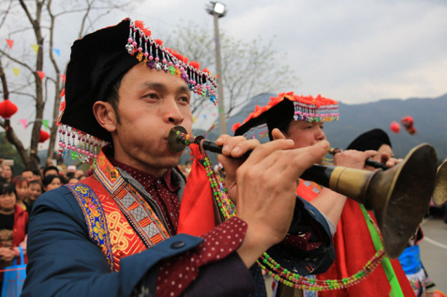 Suona, instrumento musical tradicional chino