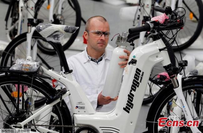 Une start-up française lance une bicyclette à hydrogène