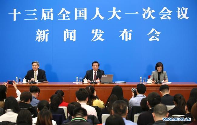 La première conférence de presse de la 13e Assemblée populaire nationale de Chine s’est tenue à Beijing