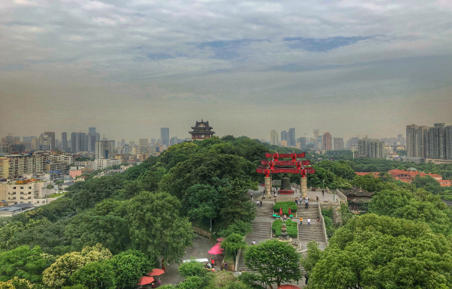 La Tour de la grue Jaune, Wuhan