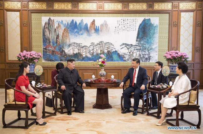Xi Jinping a rencontré Kim Jong-un