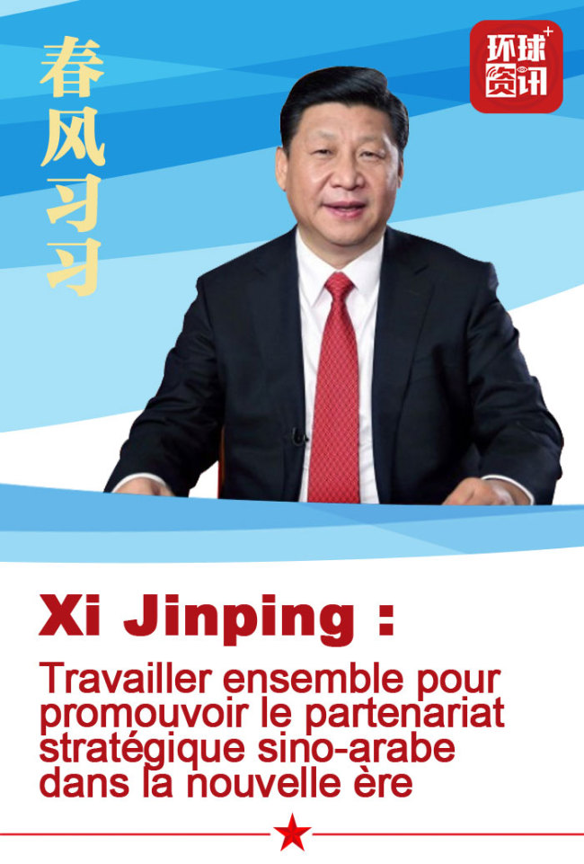 Xi Jinping : Travailler ensemble pour promouvoir le partenariat stratégique sino-arabe dans la nouvelle ère