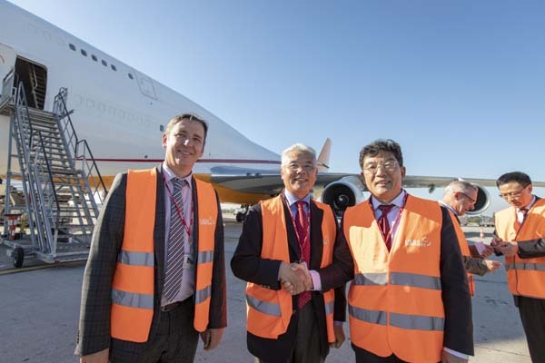 Une nouvelle ligne aérienne spécialisée en transport de fret est ouverte entre la Chine et la Belgique