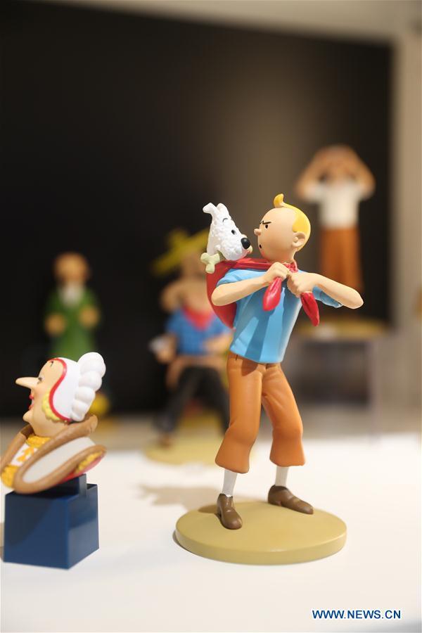 Ouverture du premier magasin sur le thème de Tintin de Chine à Shanghai