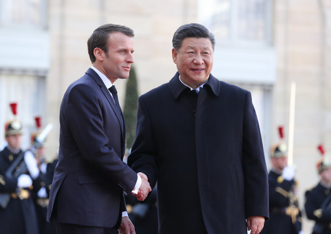 Beijing et Paris se serre à nouveau la main
