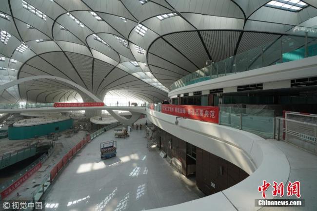Galerie : l’extérieur et l’intérieur du nouvel aéroport de Beijing-Daxing