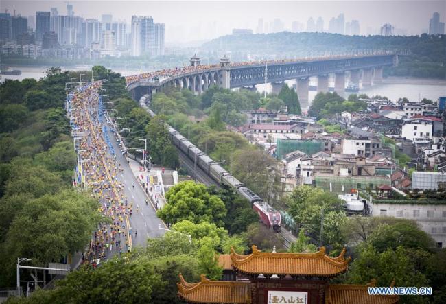 Chine : Marathon de Wuhan 2019