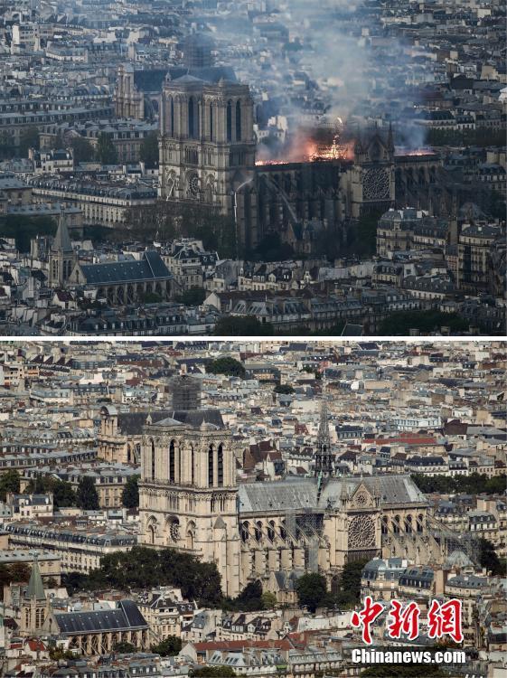 Galerie : la cathédrale de Notre-Dame de Paris avant et après l’incendie