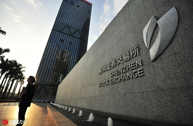 La bourse de Shenzhen（Photo:DFIC）