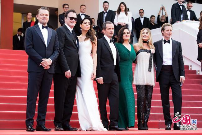 Festival de Cannes : florilège de stars sur le tapis rouge pour le film « Once Upon A Time In Hollywood »