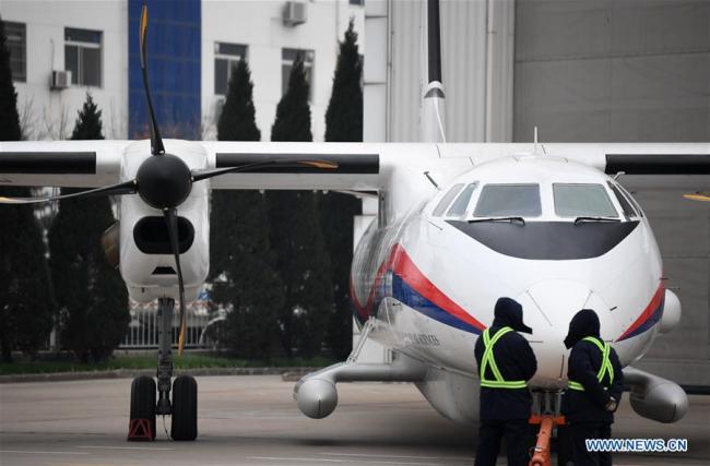 Chine : livraison de deux avions chinois de télédétection
