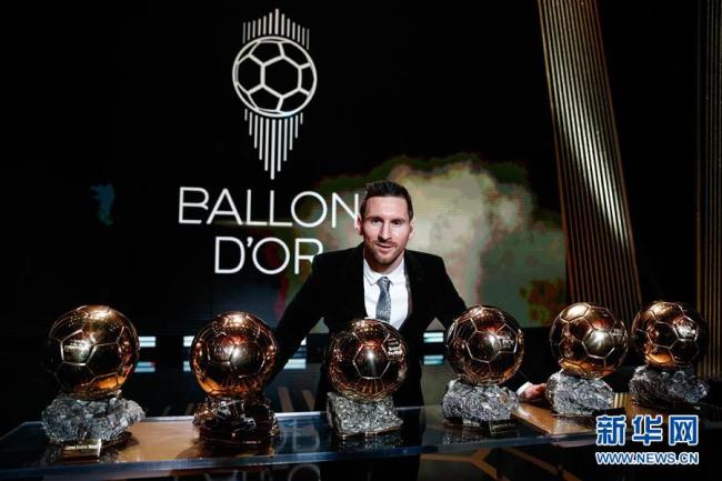 Record pour Lionel Messi avec un sixième Ballon d'Or