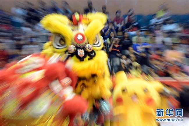 Le 11 janvier, pour célébrer l’arrivée du Nouvel An chinois, une représentation de danse de lion a été donnée à Kota Kinabalu, dans l’Etat du Sabah, en Malaisie.