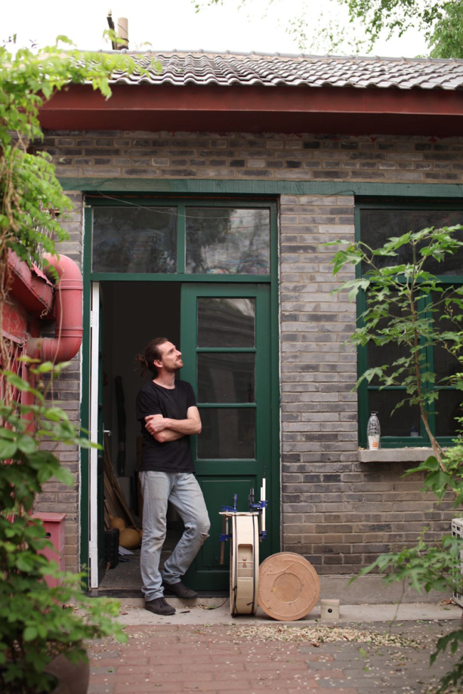 Jonas Delhaye en résidence à Beijing