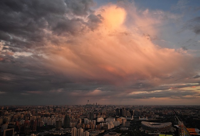 En photos : la beauté du ciel de Beijing