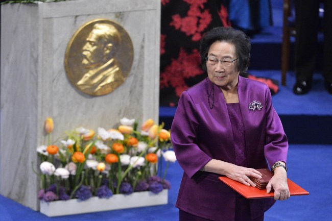 Tu Youyou kínai Nobel-díjas