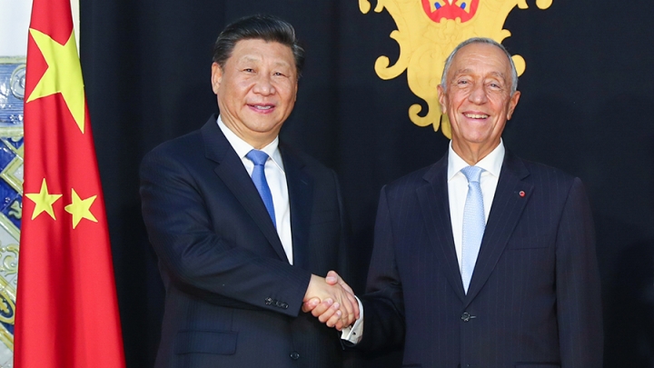 Presidentes da China e de Portugal se comprometeram a promover relacionamento bilateral
