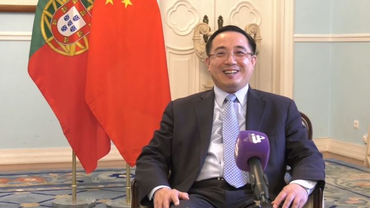 Embaixador chinês em Portugal fala do acordo firmado entre RTP e CMG