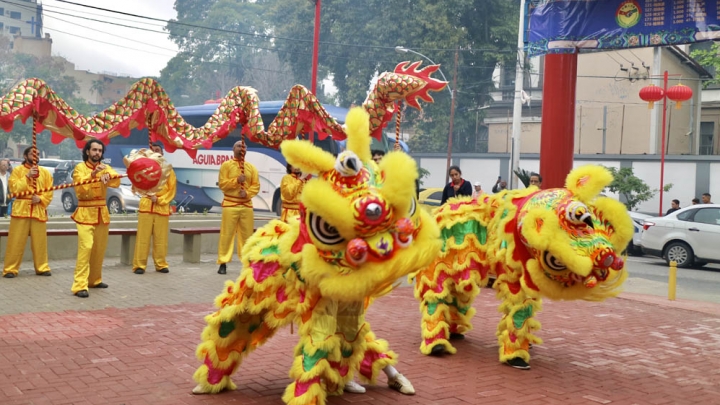 Chineses no Rio de Janeiro celebram 70°aniversário do Dia Nacional da China