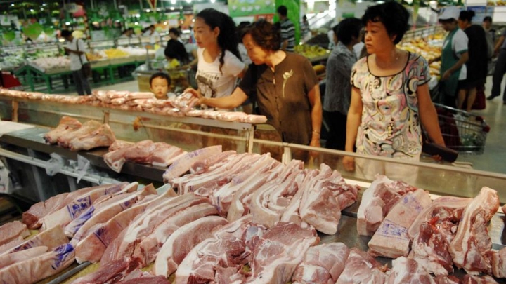China continuará liberando carne de porco congelada no mercado após Festa da Primavera