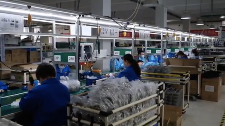 Fábrica chinesa exporta respiradores para o mundo todo