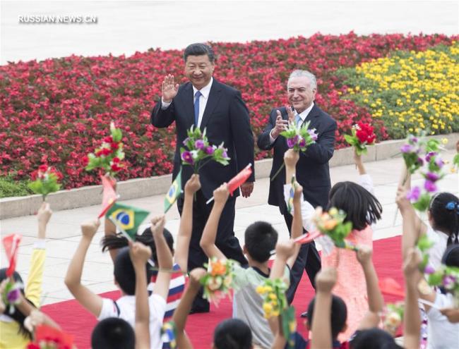 Китай и Бразилия договорились о дальнейшем продвижении всеобъемлющего стратегического партнерства