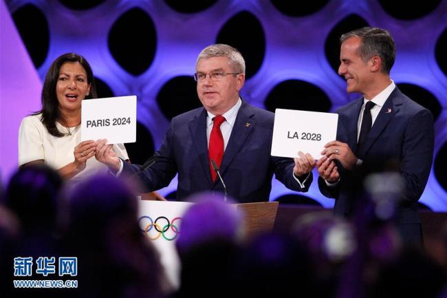 МОК подтвердил, что Париж и Лос-Анджелес станут организаторами Олимпийских игр в 2024 и 2028 годах