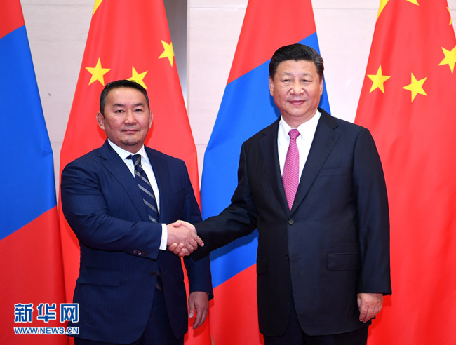 Си Цзиньпин: развитие китайско-монгольских отношений отвечает коренным интересам народов двух стран