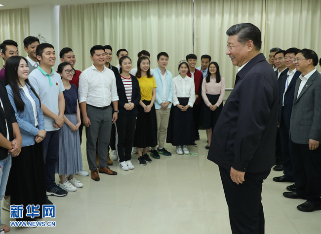 Си Цзиньпин продолжает инспекцию в провинции Гуандун