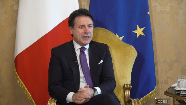 Президент и премьер-министр Италии дали интервью китайским СМИ