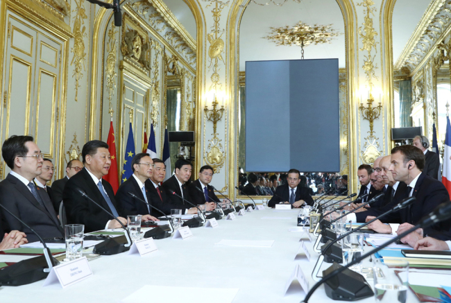 «Визит Си Цзиньпина в Европу»: Лидеры Китая и Франции еще раз пожали друг другу руки