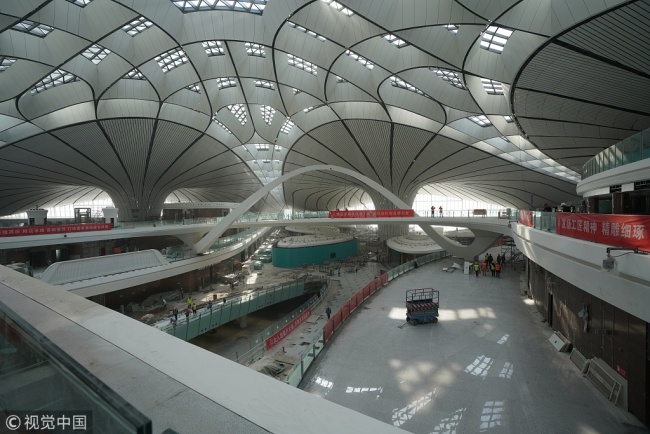 Футуристический Дасин: внутри нового пекинского аэропорта