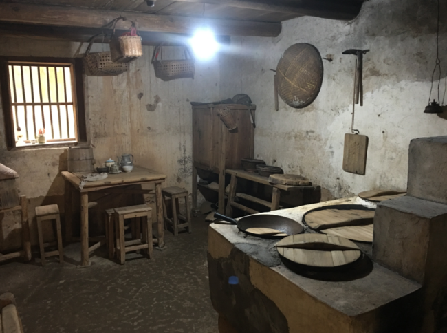 Кухня в старом доме