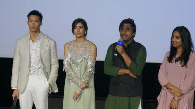 چین کے شہر چھنگ تاو میں  جاری  شنگھائی تعاون تنظیم فلم فیسٹیول کے دوران پاکستانی فلم چلے تھے ساتھ کی نمائش کی گئی 