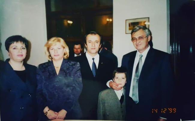 Ervis Terolli bashke me prinderit dhe ish Presidenin Rexhep Mejdani