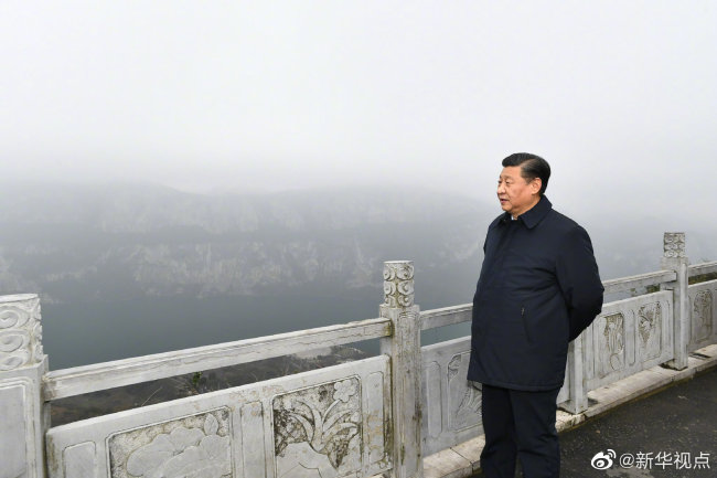 Foto Më 3 shkurt, presidenti kinez Xi Jinping inspektoi pjesën jugperëndimore të provincës Guizhou, në prag të Festës së Pranverës.
