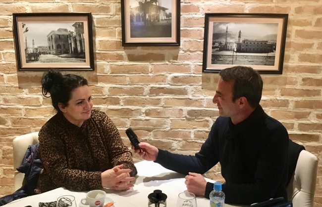 Fatmira Brecani ne interviste per CMG