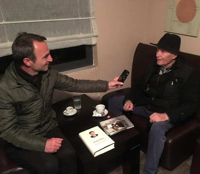 Ahmet Hallvaxhiu ne interviste per CMG