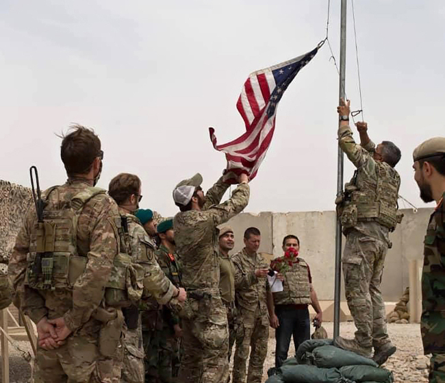 Tërhiqen trupat ushtarake amerikane, Afganistan