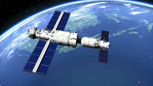 Anija kozmike kineze e mallrave “Tianzhou-2” u bashkua me “Tianhe”, moduli kryesor i stacionit hapësinor të Kinës