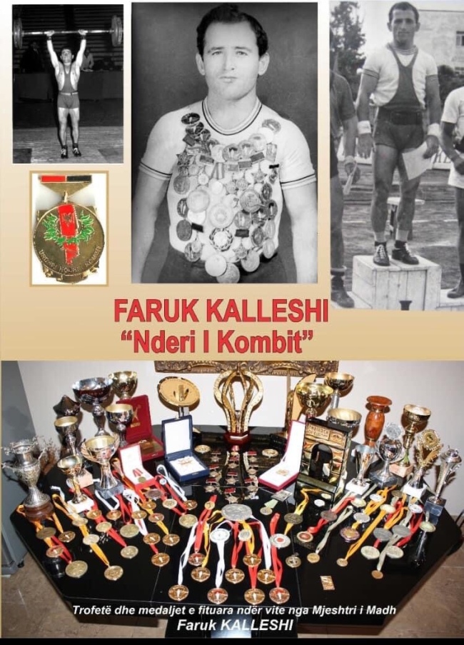 Medalejt e marra nga Faruk Kalleshi